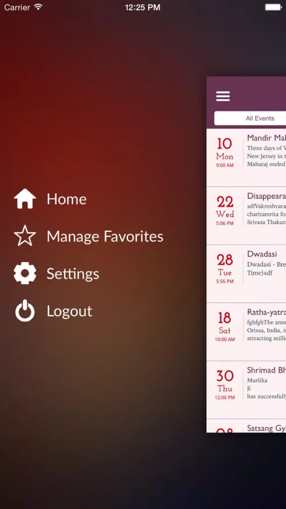 Bhakti App स्क्रीनशॉट