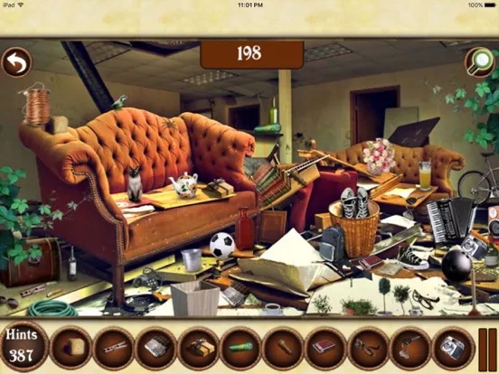 Free Hidden Objects: Clean Old House iPad  Screenshots