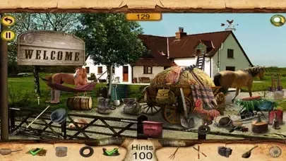 Hidden Objects : The Cow Boy سکرین شاٹس