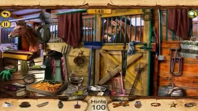 Hidden Objects : The Cow Boy سکرین شاٹس