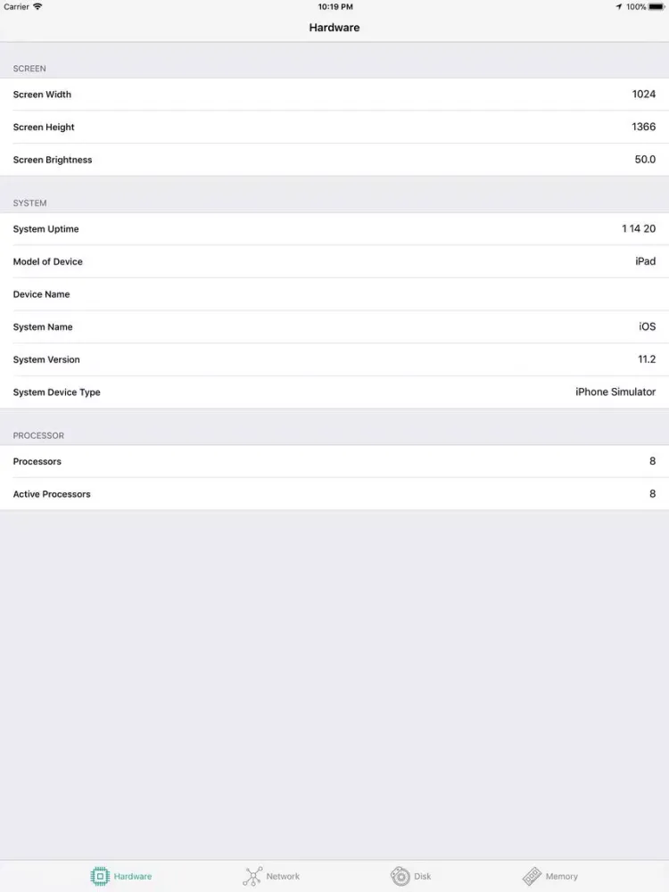 Device Dasher iPad  Screenshots