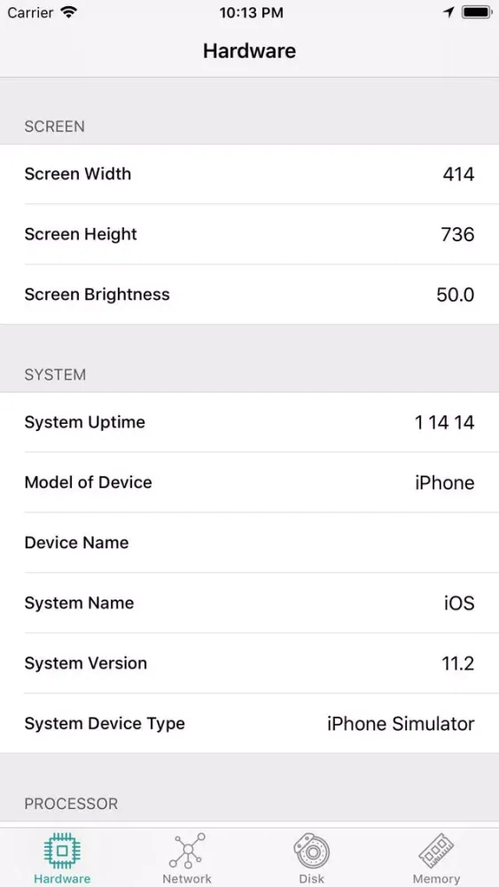 Device Dasher Screenshots