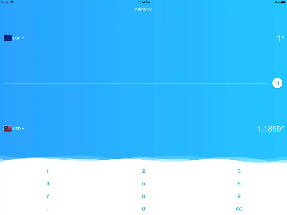 Kurrency iPad 应用截图