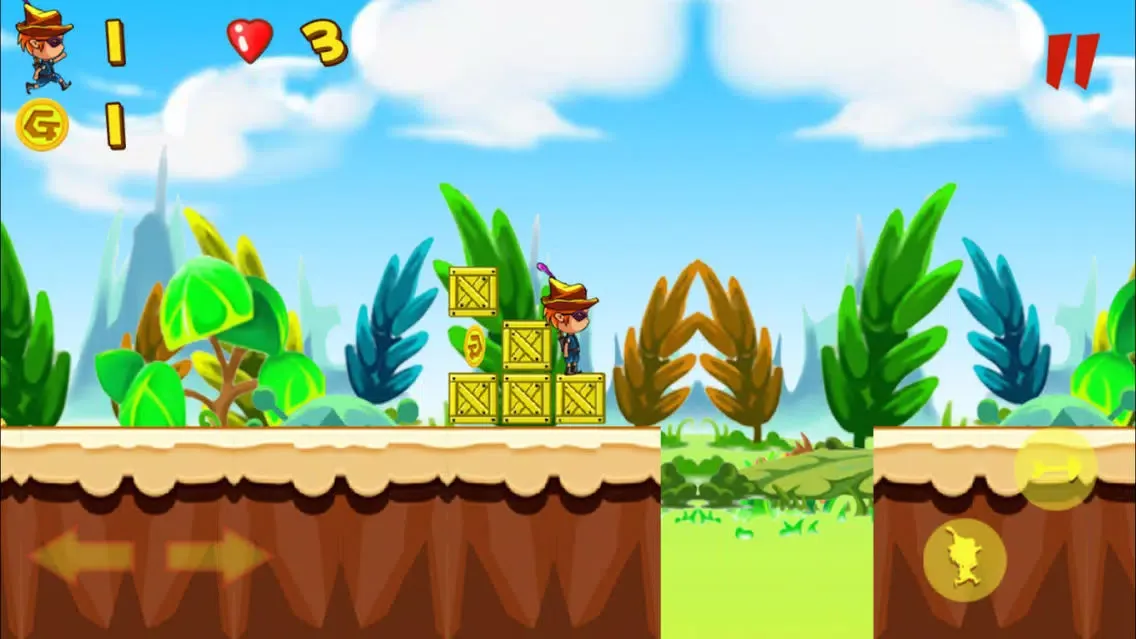 ภาพหน้าจอของ Jumping Shooter