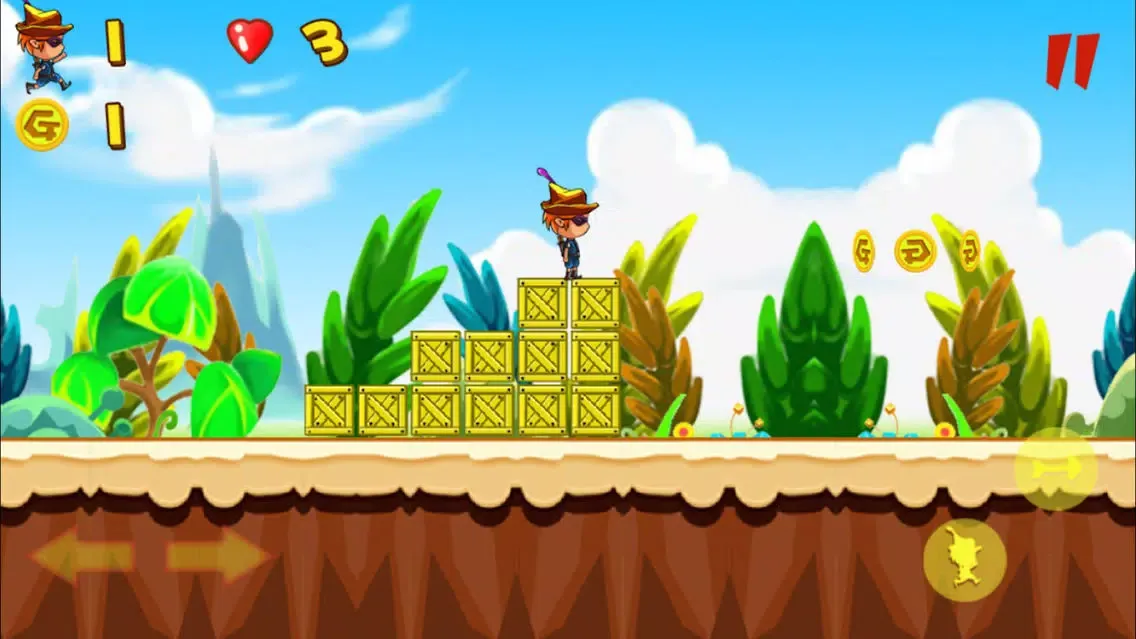 ภาพหน้าจอของ Jumping Shooter