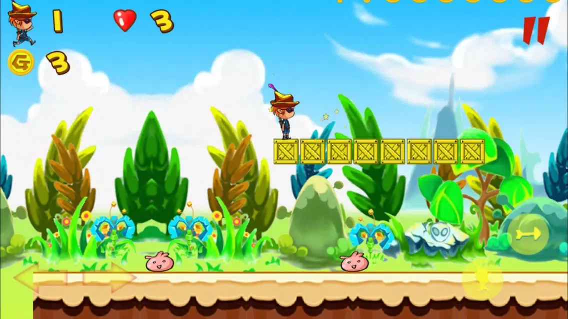 ภาพหน้าจอของ Jumping Shooter