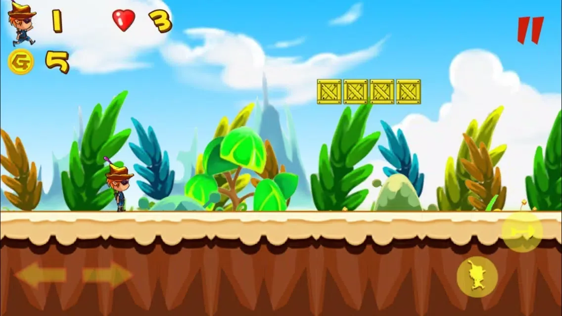 ภาพหน้าจอของ Jumping Shooter