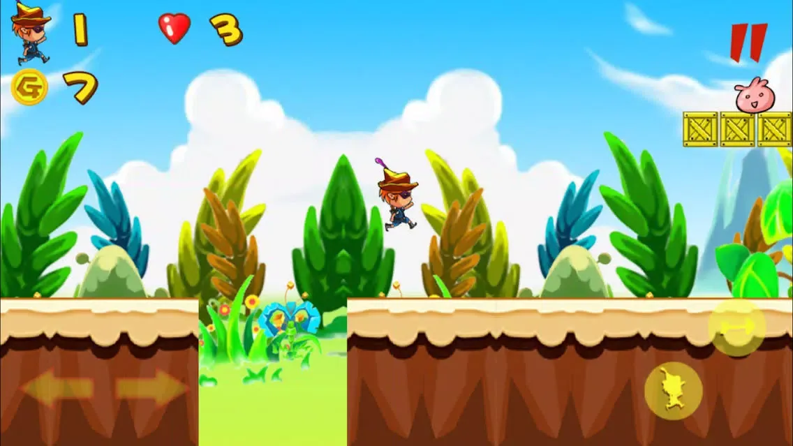 ภาพหน้าจอของ Jumping Shooter
