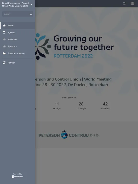 PCU World Meeting iPad  स्क्रीनशॉट