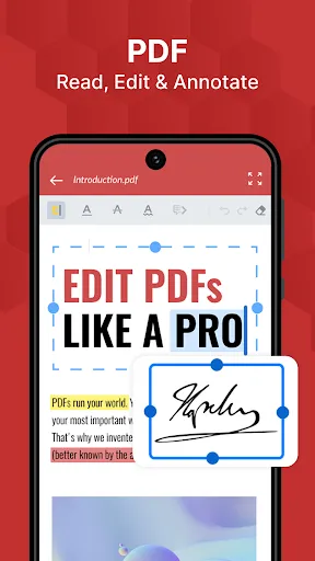 Word, PDF, XLS, PPT: A1 Office Screenshots
