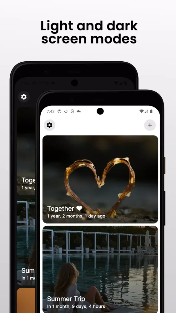Moments - Countdown widget Ekran Görüntüleri
