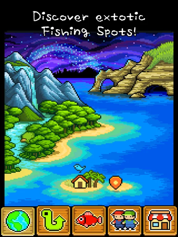 Capturas de tela do Fishing Paradiso iPad 