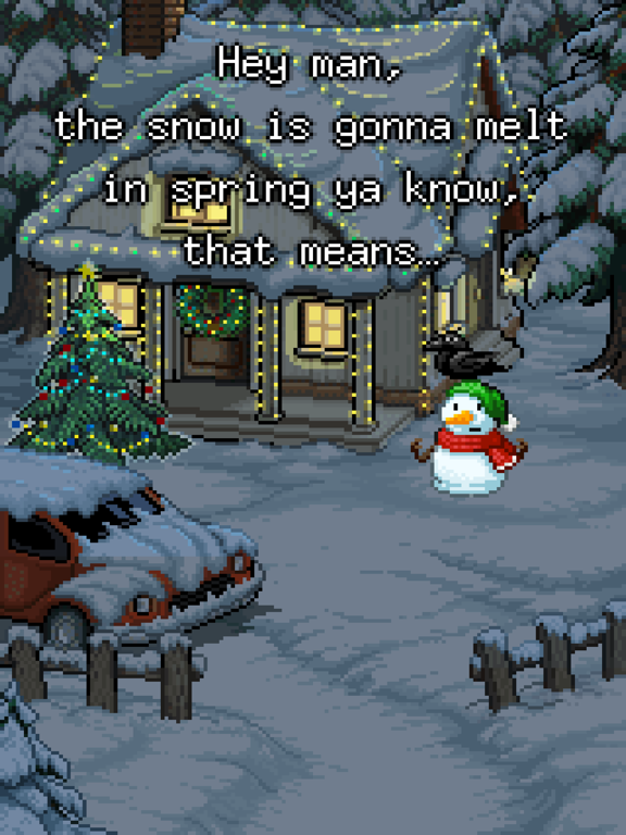 Screenshot di Snowman Story iPad 