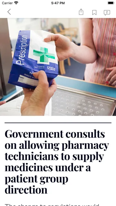 Pharmaceutical Journal应用截图