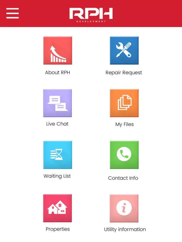 RPH Mobile App iPad 应用截图