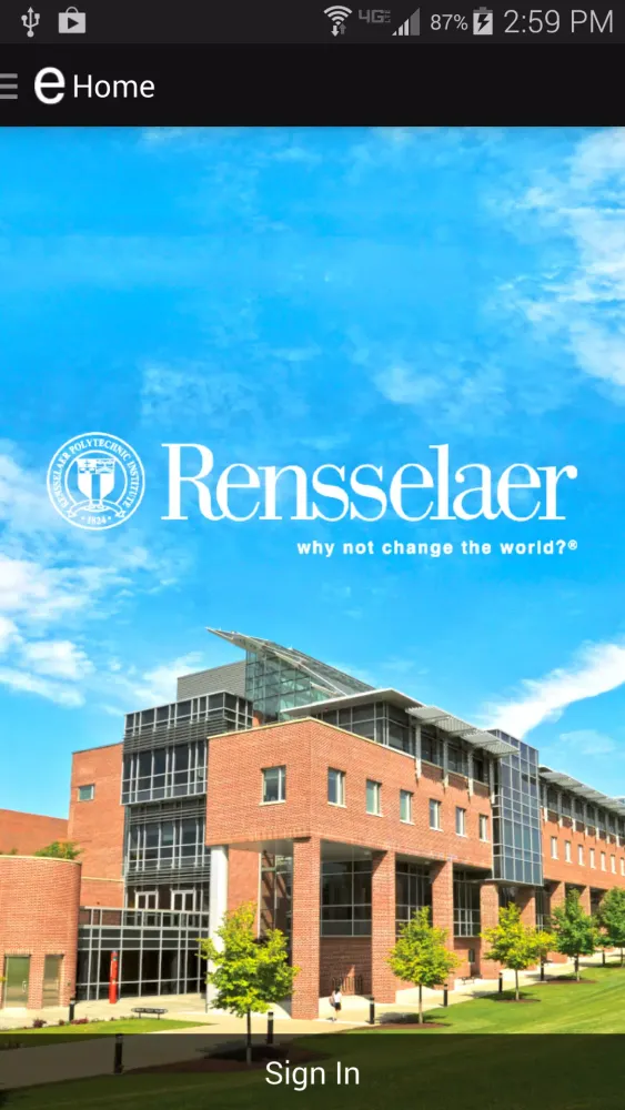 ภาพหน้าจอของ Rensselaer Mobile