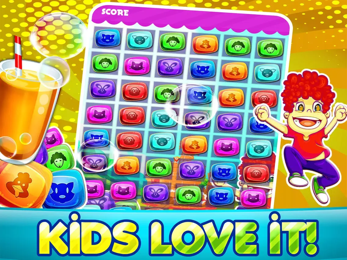 Candy Swap - match-3 puzzle game iPad 应用截图