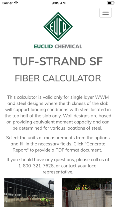 Euco FiberCalc Screenshots