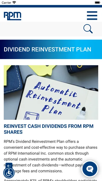 RPM Investor Relations應用截圖