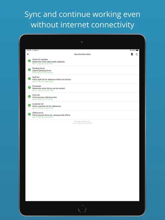 CUBE Data Management System iPad 應用截圖