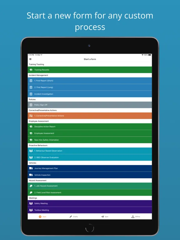 CUBE Data Management System iPad 應用截圖