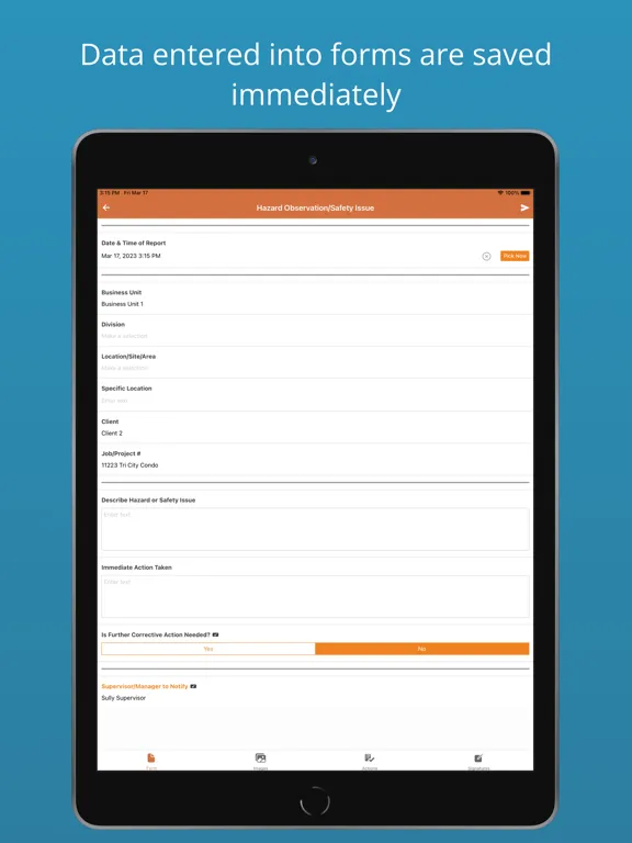 CUBE Data Management System iPad 應用截圖