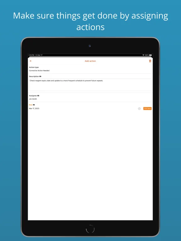CUBE Data Management System iPad 應用截圖