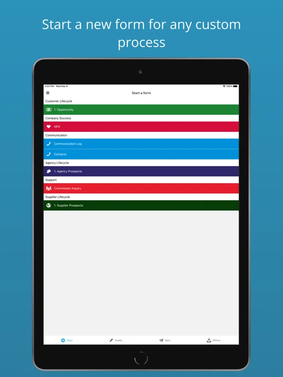 RPM Telco iPad  سکرین شاٹس