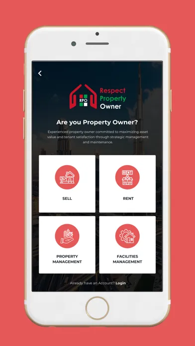 Capturas de tela do RPO - Respect Property Owner