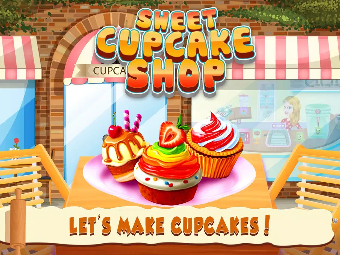 Captures d'écran de Cupcake Shop Kids cooking Game iPad 