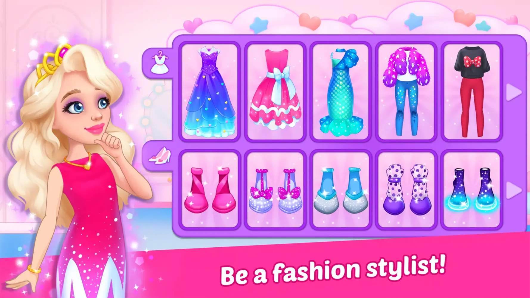 تصاویر Princess girl paper House game