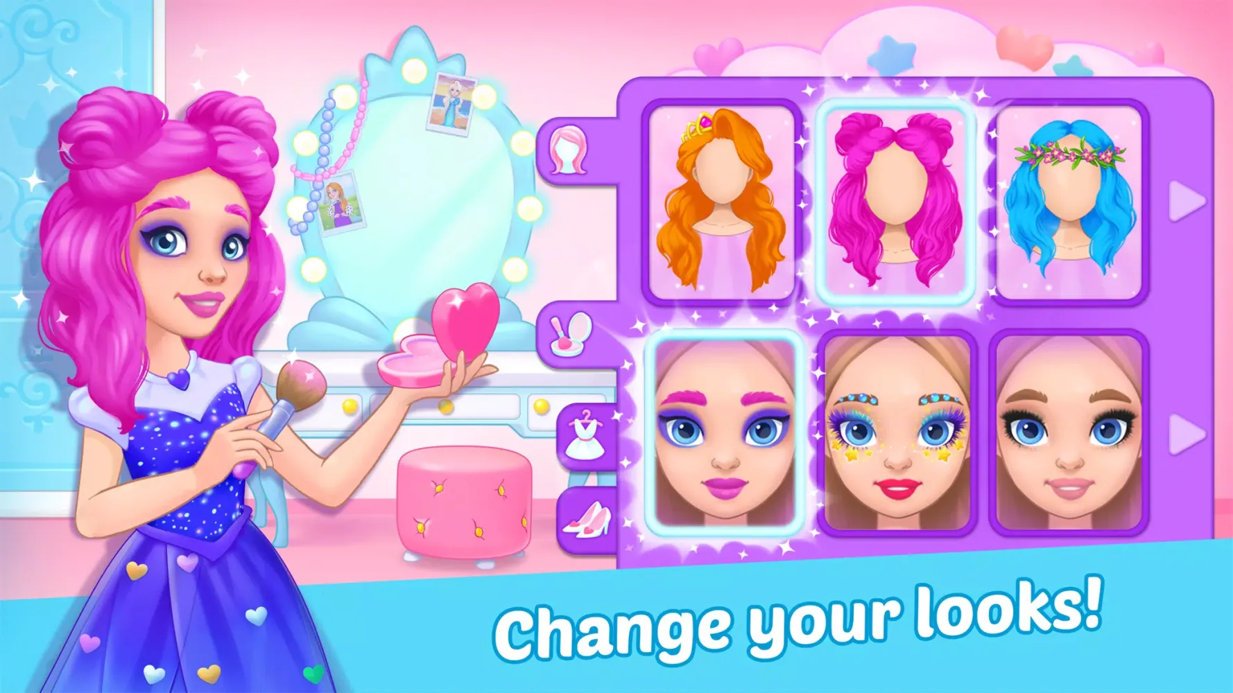 تصاویر Princess girl paper House game