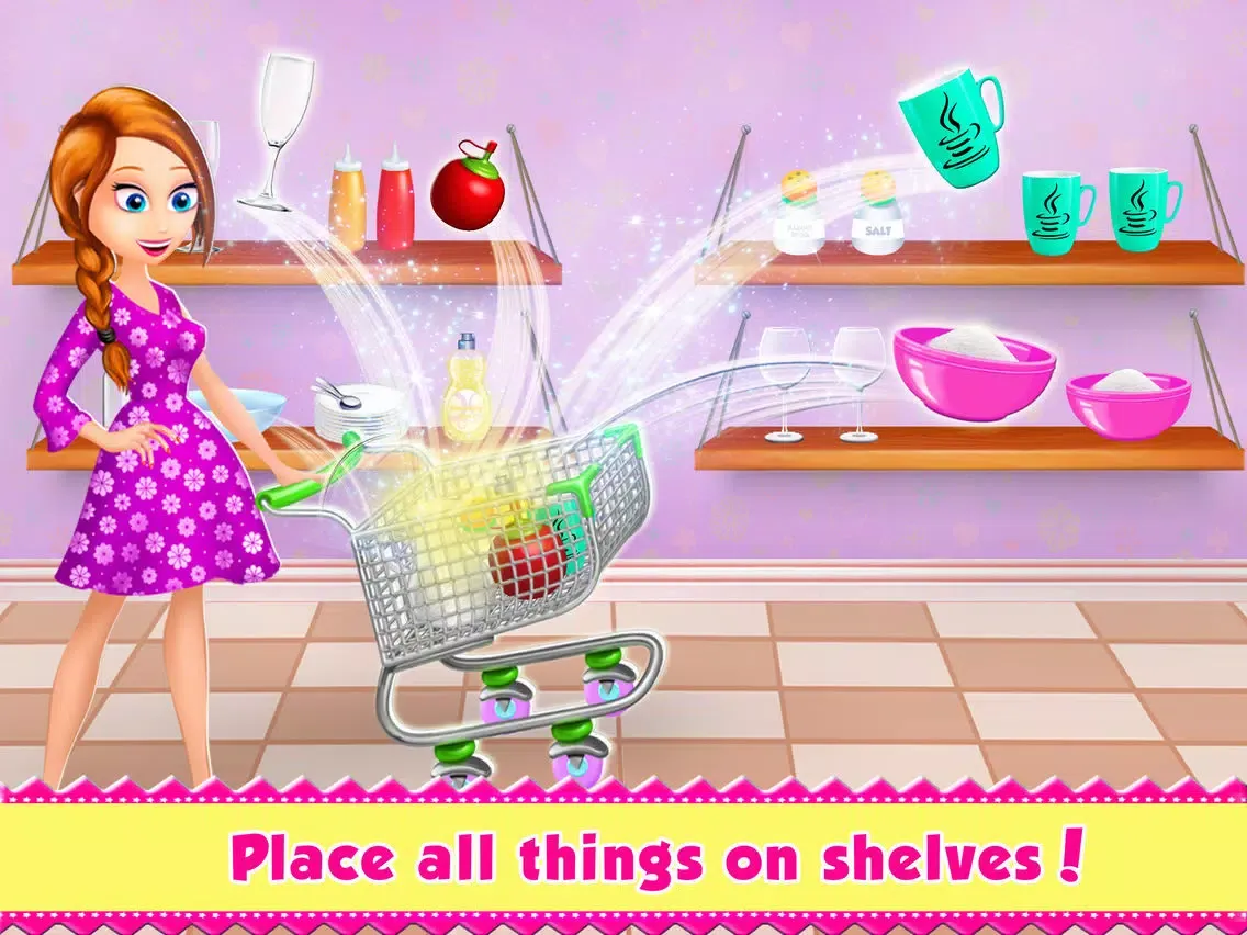 Tangkapan layar Donut Shop: Kids Cooking Games iPad 