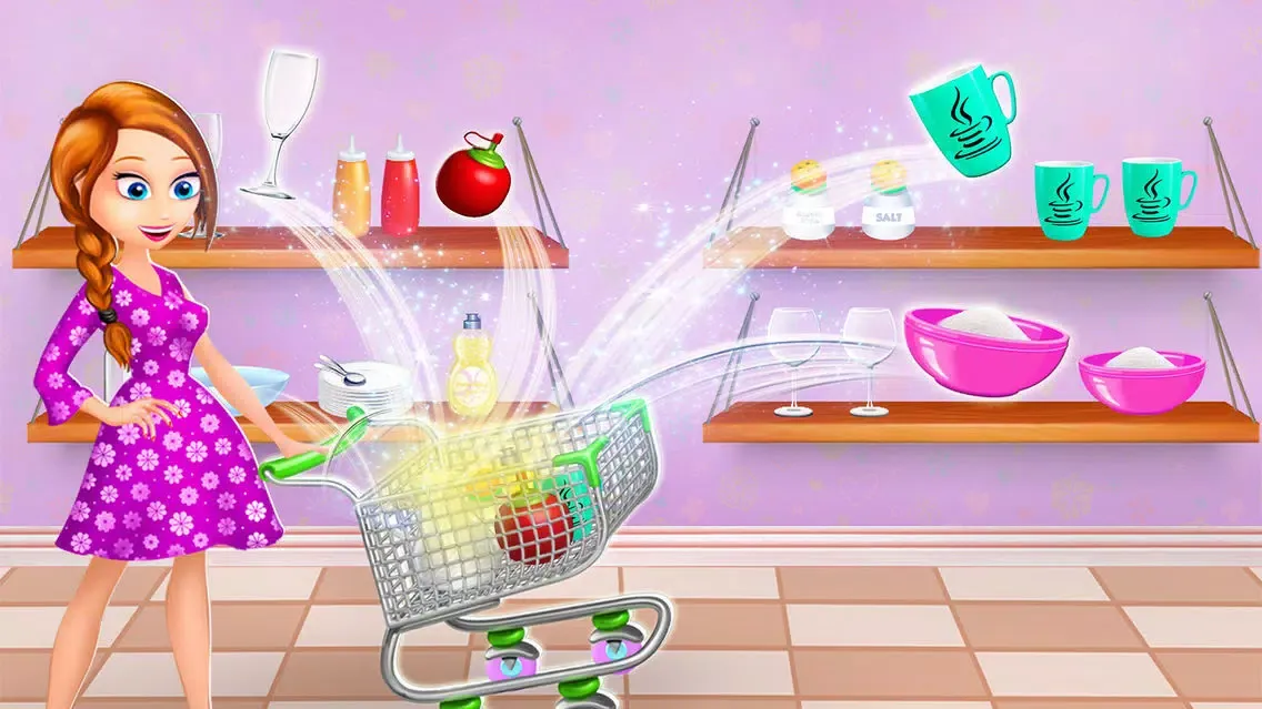Tangkapan layar Donut Shop: Kids Cooking Games