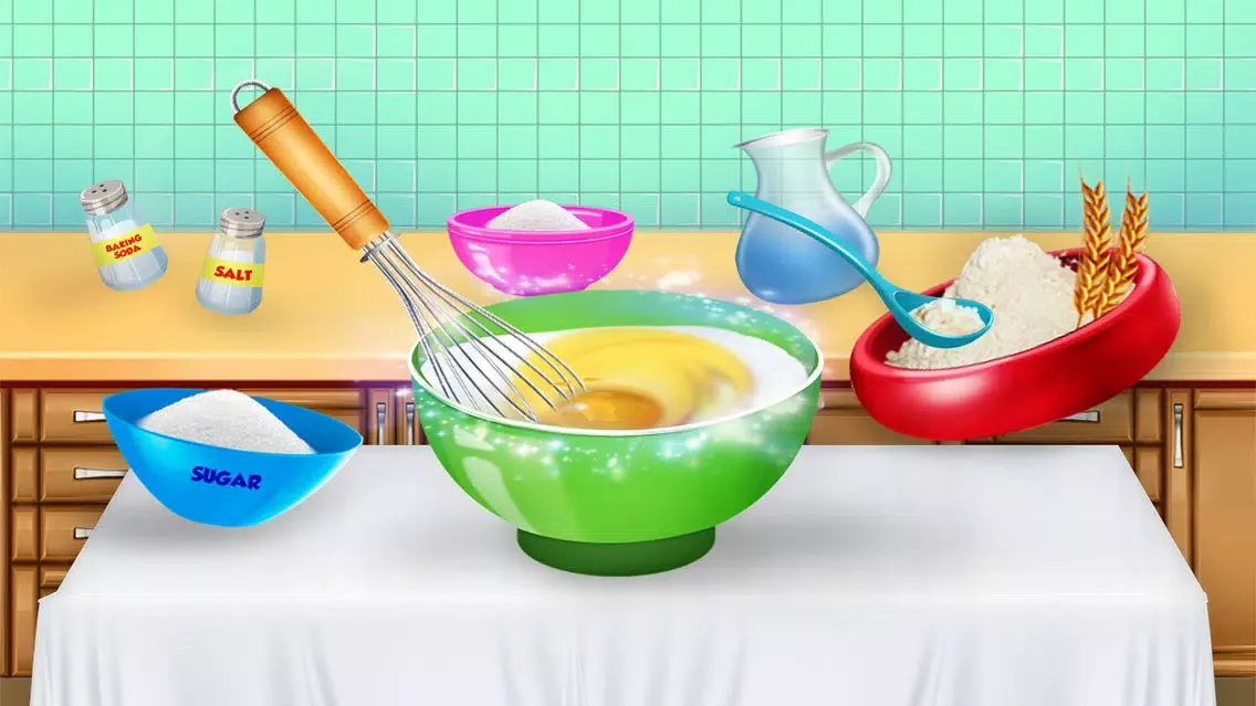 Tangkapan layar Donut Shop: Kids Cooking Games