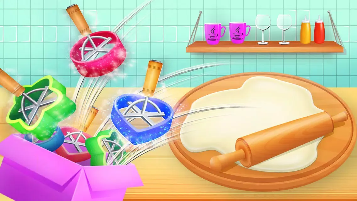 Tangkapan layar Donut Shop: Kids Cooking Games