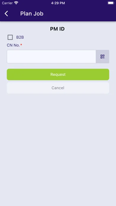 Tangkapan layar RPS Driver App