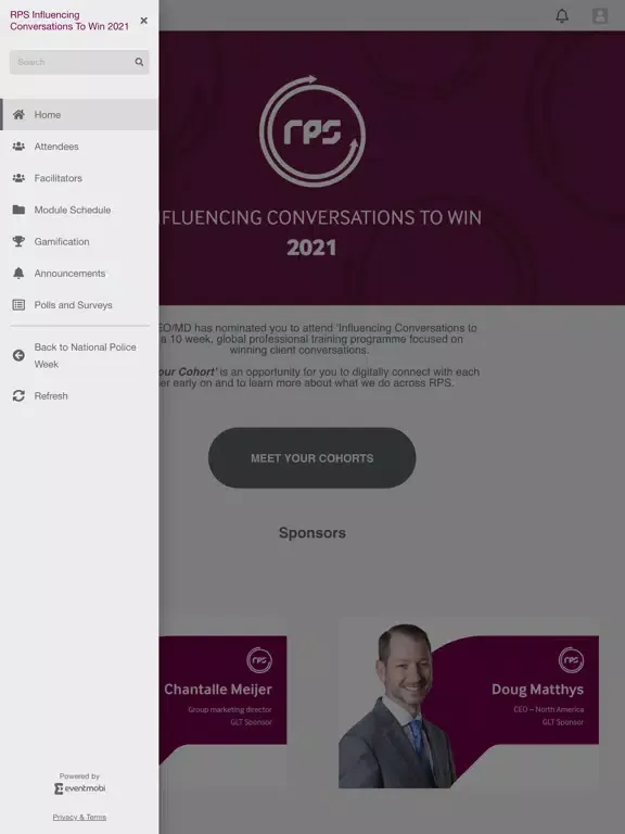 Capturas de pantalla de RPS 2021 iPad 