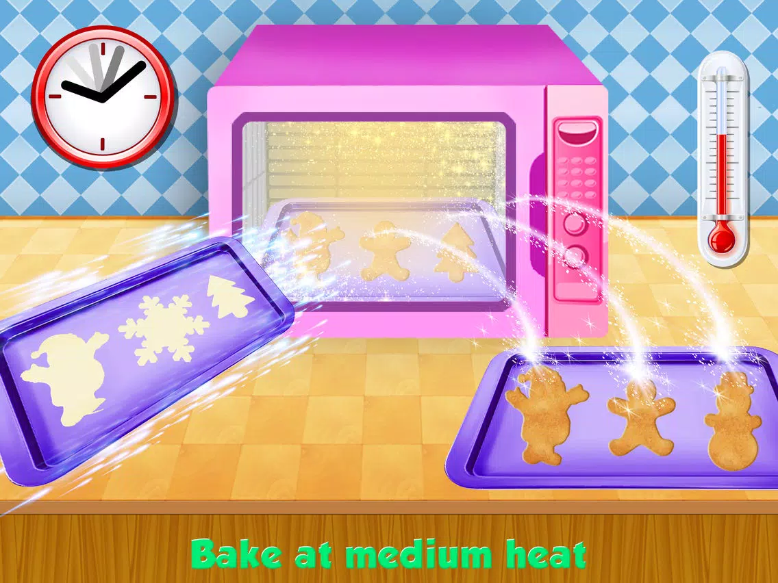 Ginger Bread Cookie Maker iPad 应用截图