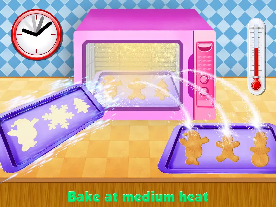 Ginger Bread Cookie Maker iPad  سکرین شاٹس