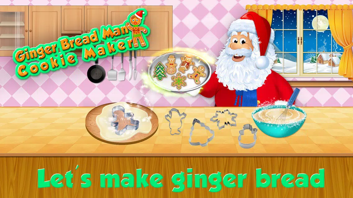 Ginger Bread Cookie Maker应用截图