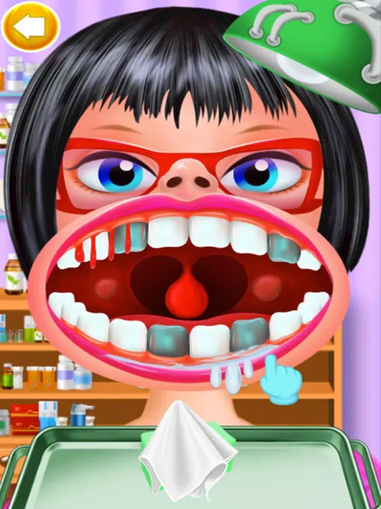Nerdy Girl Dentist Braces Game iPad  Ekran Görüntüleri