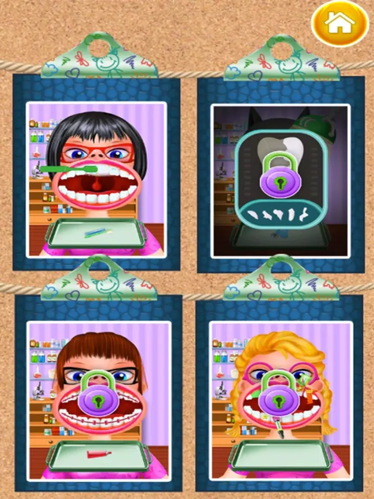 Nerdy Girl Dentist Braces Game iPad  Ekran Görüntüleri