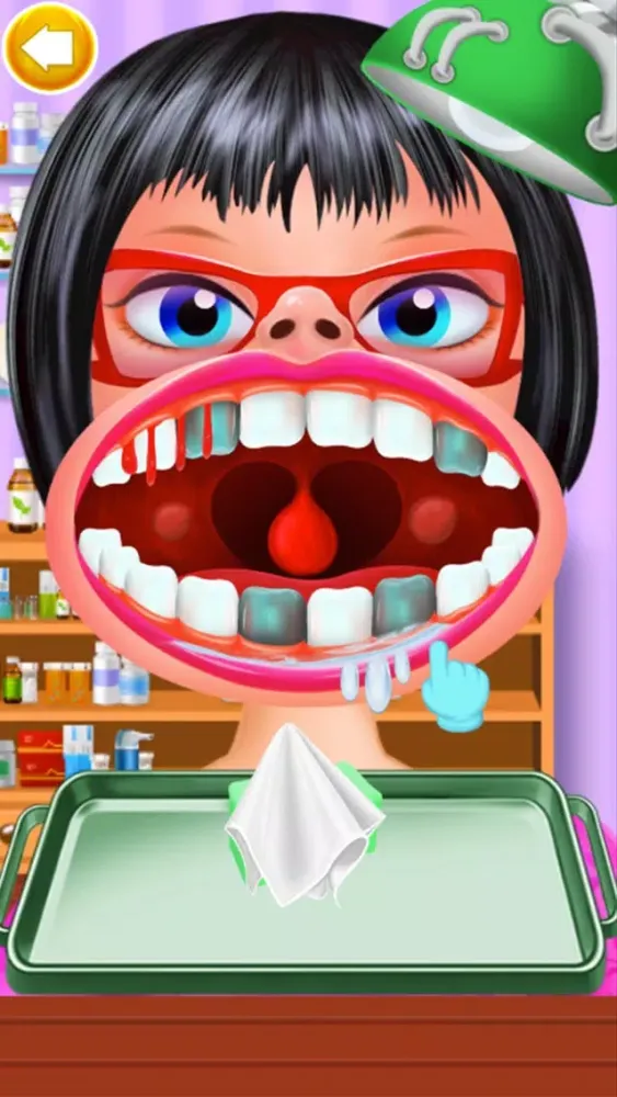 Nerdy Girl Dentist Braces Game Ekran Görüntüleri