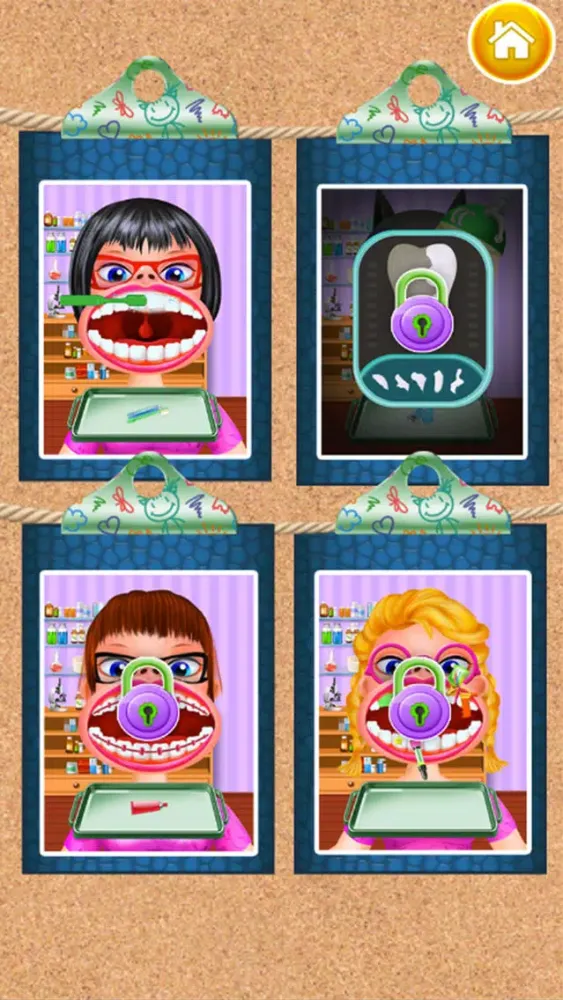 Nerdy Girl Dentist Braces Game Ekran Görüntüleri