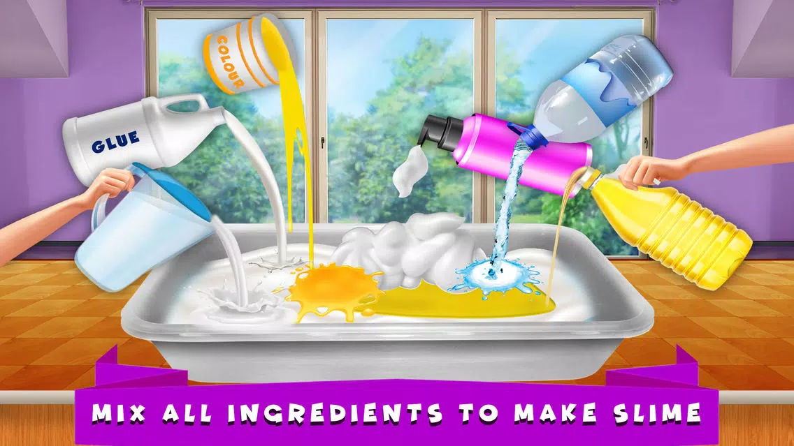 ภาพหน้าจอของ Big Gallon Slime Play