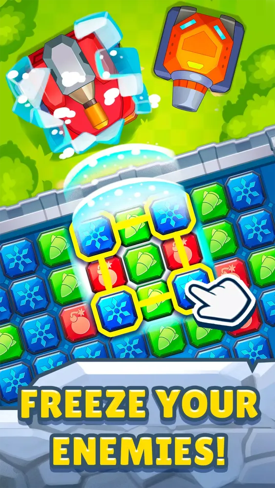 Merge survival Castle defense! Ekran Görüntüleri
