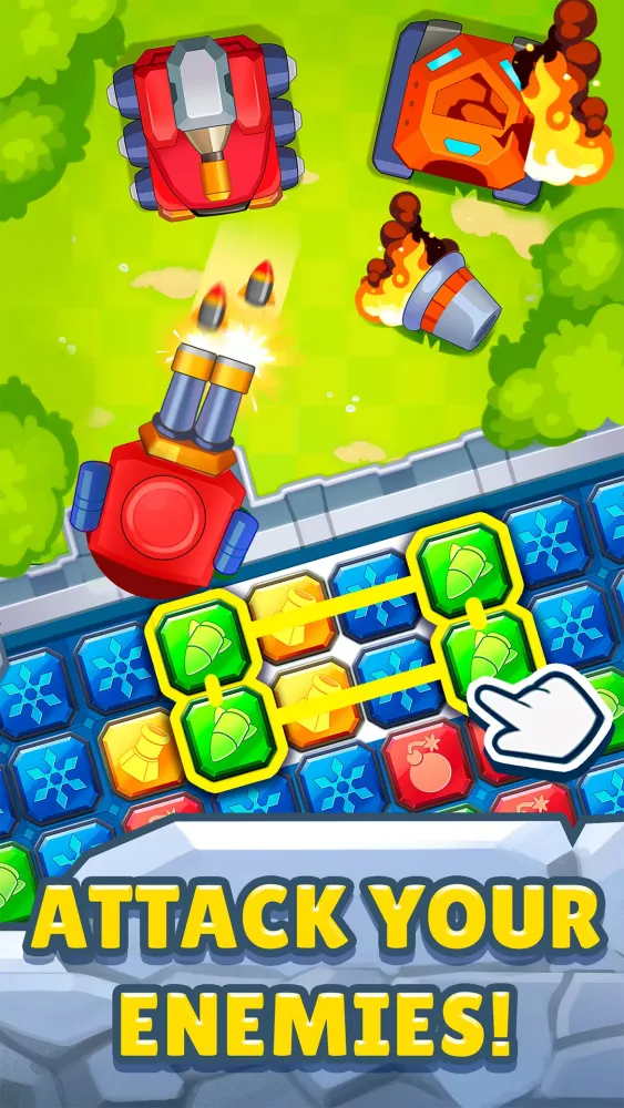 Merge survival Castle defense! Ekran Görüntüleri