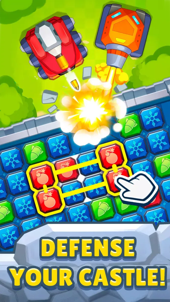 Merge survival Castle defense! Ekran Görüntüleri