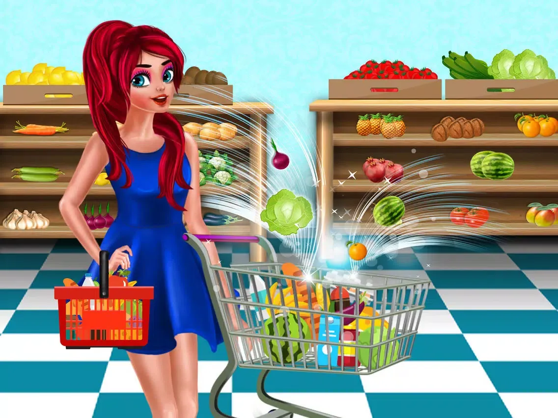 Zrzuty ekranu Super market Grocery Girl iPad 